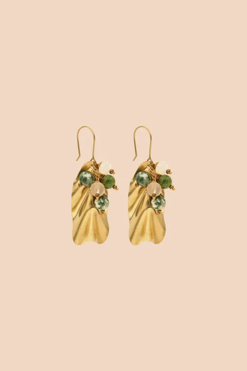 Bela Earrings - Green