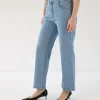 Denim Wide Faded Blue