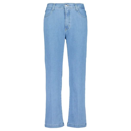 Denim Wide Faded Blue