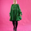 Dishy Dress - Glitter Vihreä