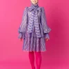 Dishy Dress - Lace Blue