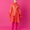 Dishy Dress - Lace Red