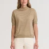 Elea Tencelneule - Beige/musta raita