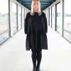 Flirty Dress Puff Sleeve - Black