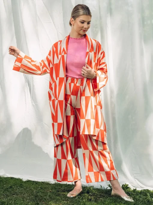 Kayla Jacket - Tiles