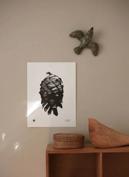 Käpy - juliste (30 x 40cm)