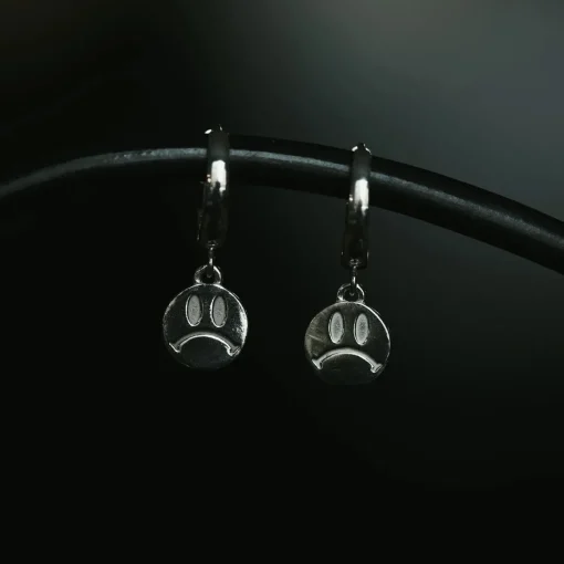 Mini Sad Earrings