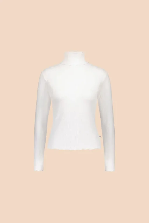 Rib Rollneck - Offwhite