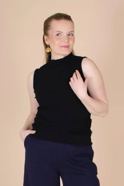 Rib Top - Black