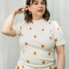 Rute Rib Shirt - Golden Sun