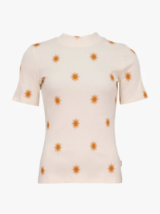 Rute Rib Shirt - Golden Sun
