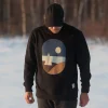 Saaristomeri Organic Cotton Sweater - Black
