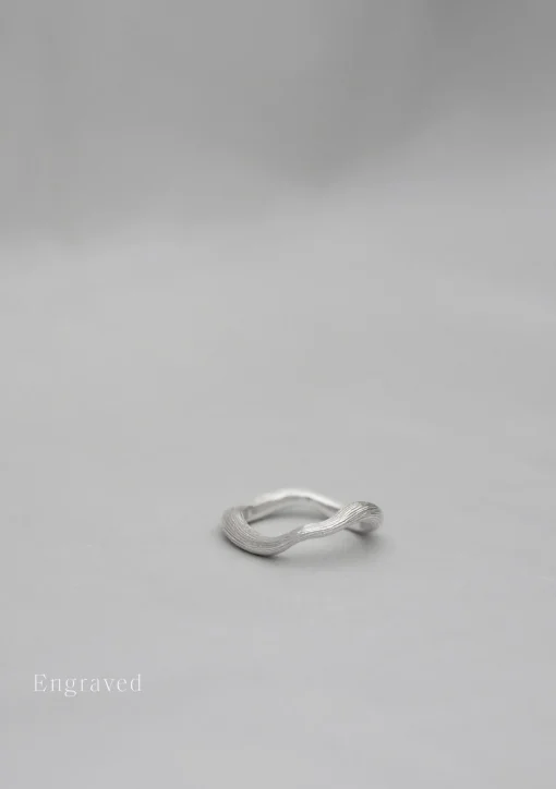 Under the Boughs ring - Engraved