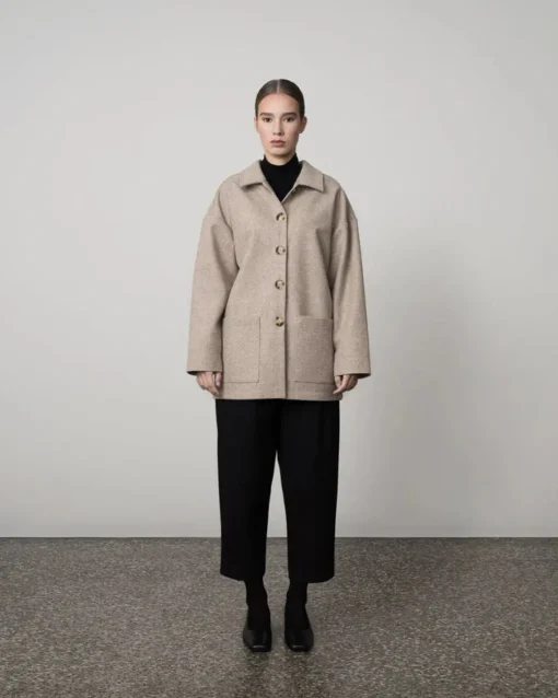 Wool Jacket - Brown