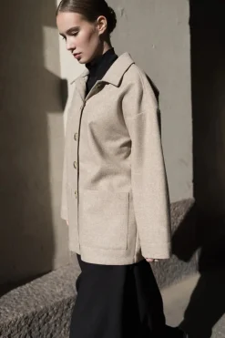 Wool Jacket - Brown
