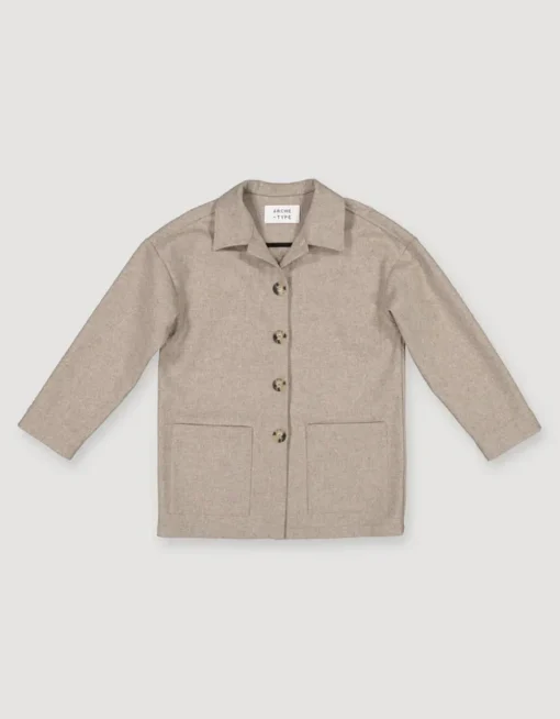 Wool Jacket - Brown