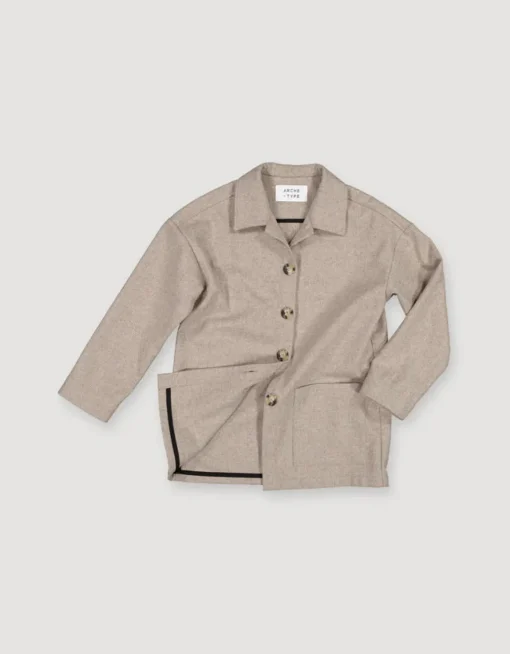 Wool Jacket - Brown