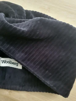 Woolberg Panta - Velour Black Corduroy