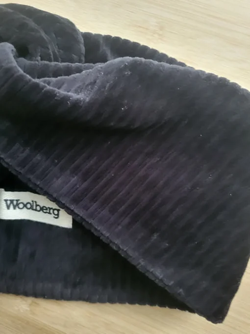 Woolberg Panta - Velour Black Corduroy