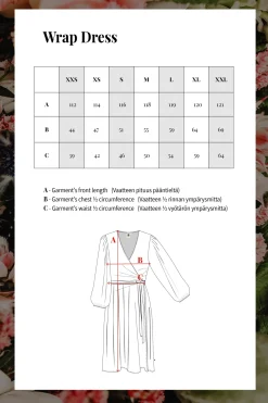 Wrap Midi Dress - Candy Aquarelle